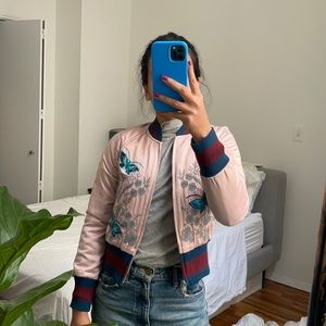 Wilfred Free Embroidered Bomber